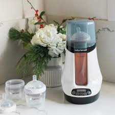 Baby Brezza Safe + Smart Bottle Warmer White/Grey Age Newborn & Above