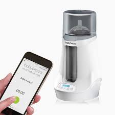 Baby Brezza Safe + Smart Bottle Warmer White/Grey Age Newborn & Above