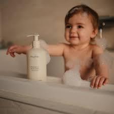 Mushie Baby Shampoo & Body Wash Fragrance Free Cosmos 400Ml