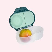 b.box Lunch Box for Big Eaters All Ages, Box with 2 Compartments, School Lunch Container with Ice Pack, Dishwasher Safe, BPA-Free, PFAS-Free