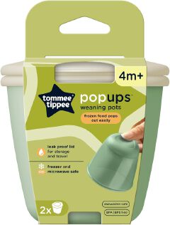 Tommee Tippee Pop Ups Weaning Pots 2pack