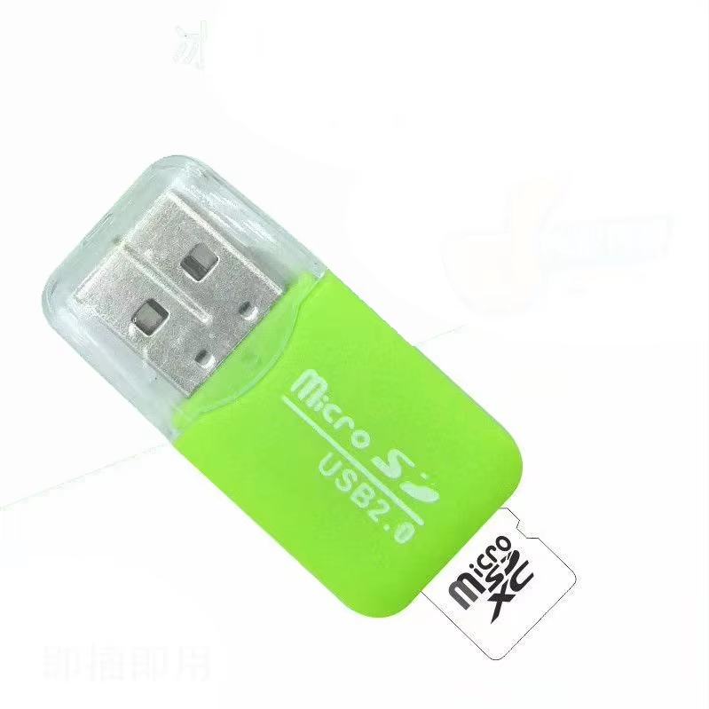 TF Card Reader Support Micro-SD Memory Card USB 2.0 For Mobile PC Laptop Camera 1PC