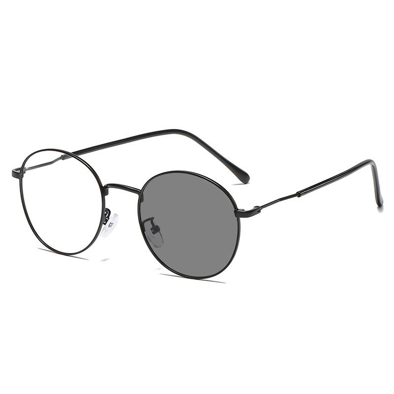 Round Frames Optical Men clear Anti Blue Light Glasses Photochromic Optical Glasses Eyeglasses Frames Women 1PC