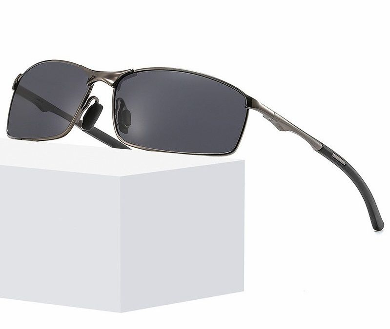 Mens Polarized Sunglasses for Sports,Outdoor Driving Sunglasses Men,Metal Frame Sun Glasses gafas 1PC