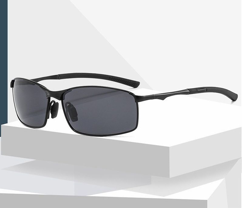 Mens Polarized Sunglasses for Sports,Outdoor Driving Sunglasses Men,Metal Frame Sun Glasses gafas 1PC