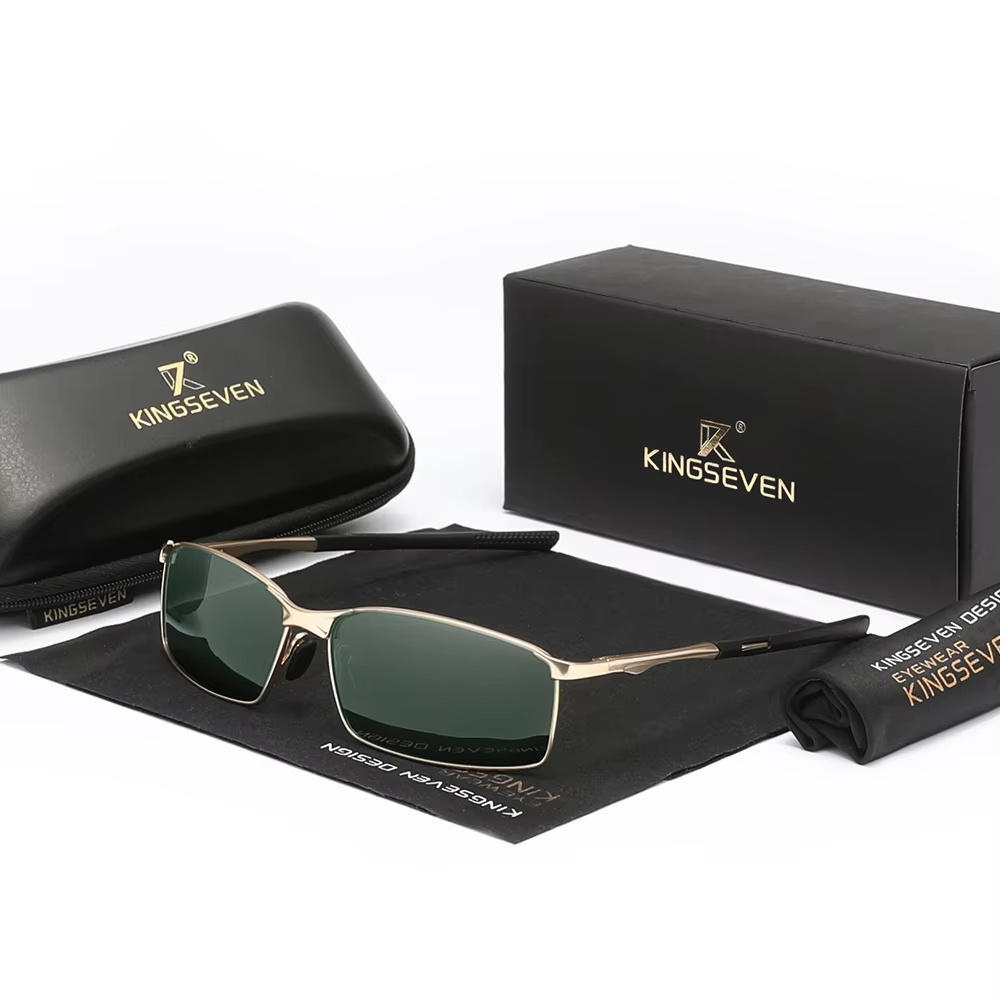 Mens Polarized Sunglasses for Sports,Outdoor Driving Sunglasses Men,Metal Frame Sun Glasses gafas 1PC
