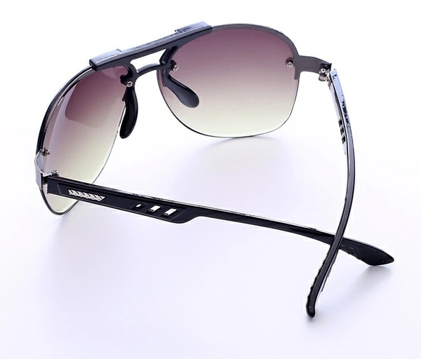 Newest Eyeglasses Frames Large Double Bridge Mens Metal Sports Cycling Sunglasses Hot Sale Wholesale Price Half Frame Sunglasses 1pc