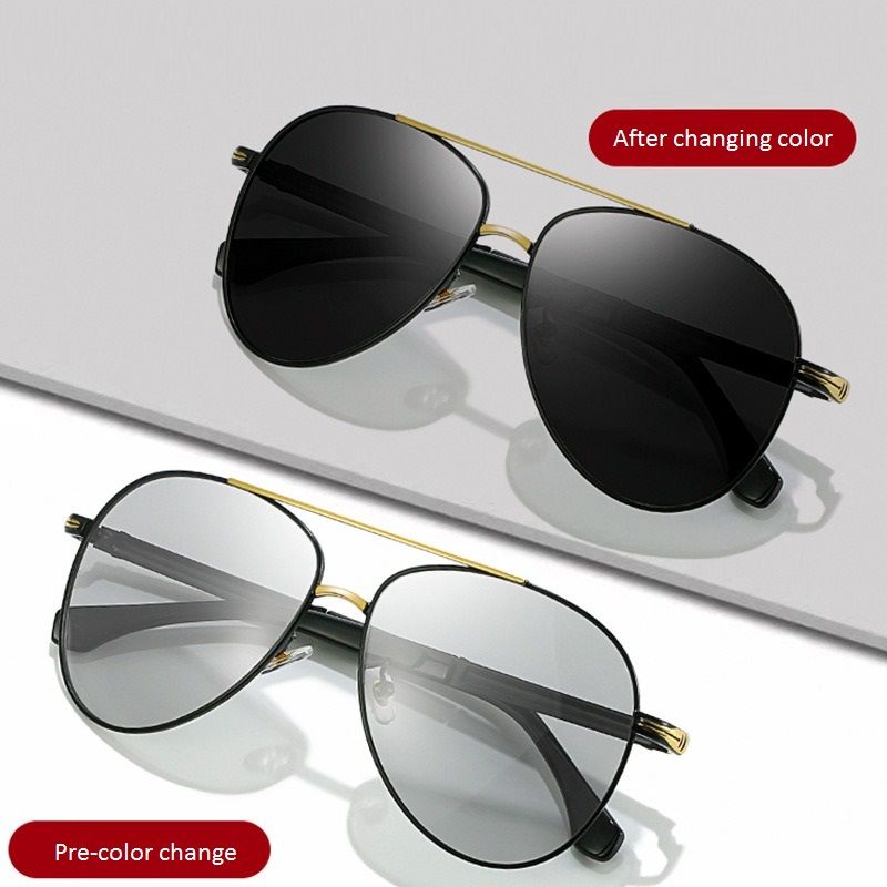 2025 Luxury Sports Custom Logo Classic Sunglasses Black Uv400 Mirror Eyewear Male Polarized Men Driving Sun Glasses 1PC