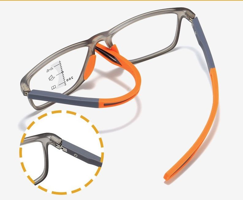 Anti-blue Light Reading Glasses Ultralight TR90 Sport Presbyopia Eyeglasses Women Men Far Sight Optical Eyewear Diopters 1pc