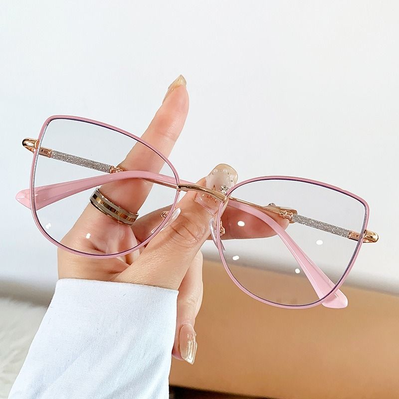 2025 New Trend Products Block UV Glasses Optical Glasses square Frame Metal Frames for Women and Men 1pc