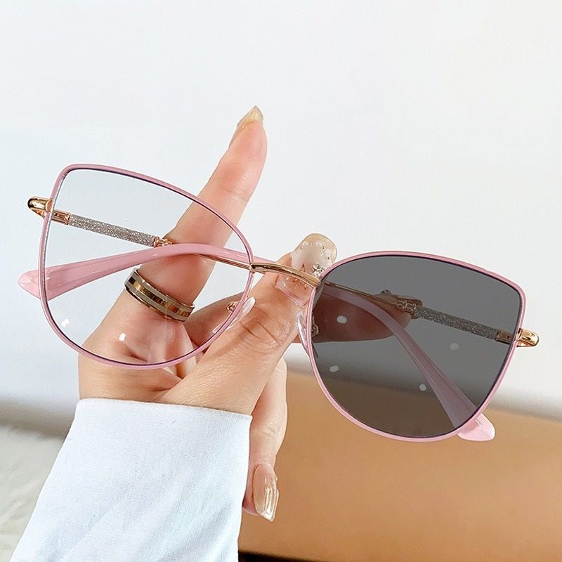 2025 New Trend Products Block UV Glasses Optical Glasses square Frame Metal Frames for Women and Men 1pc