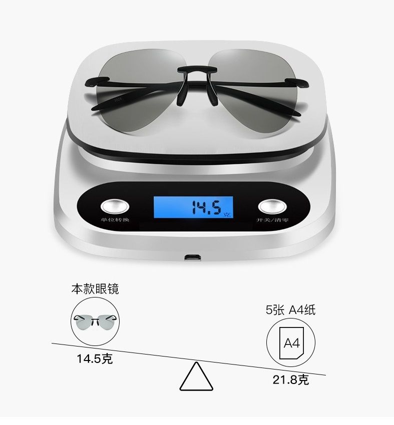 High End Custom Logo Mens Composite Lens UV Protection Sunglasses for Men Fishing Driving Sports Polarized Sunglasses 1PC
