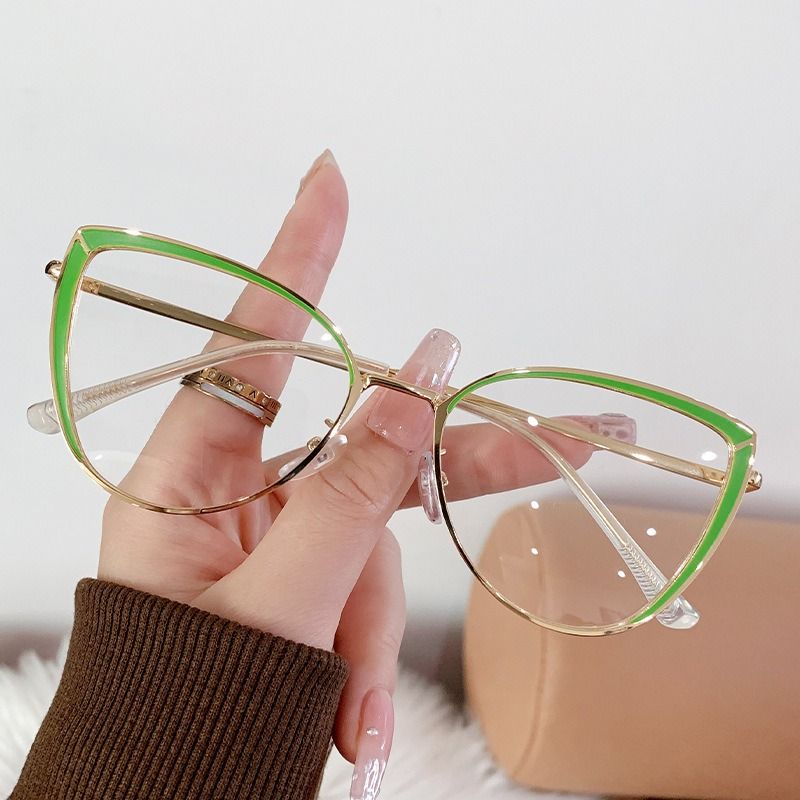 Cat Eye Photogrey Anti Blue Light Photochromic Women Glasses Eyewear Anti Reflection Wholesale Eyeglasses Frames 1PC