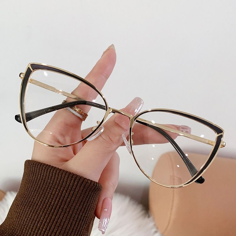 Cat Eye Photogrey Anti Blue Light Photochromic Women Glasses Eyewear Anti Reflection Wholesale Eyeglasses Frames 1PC