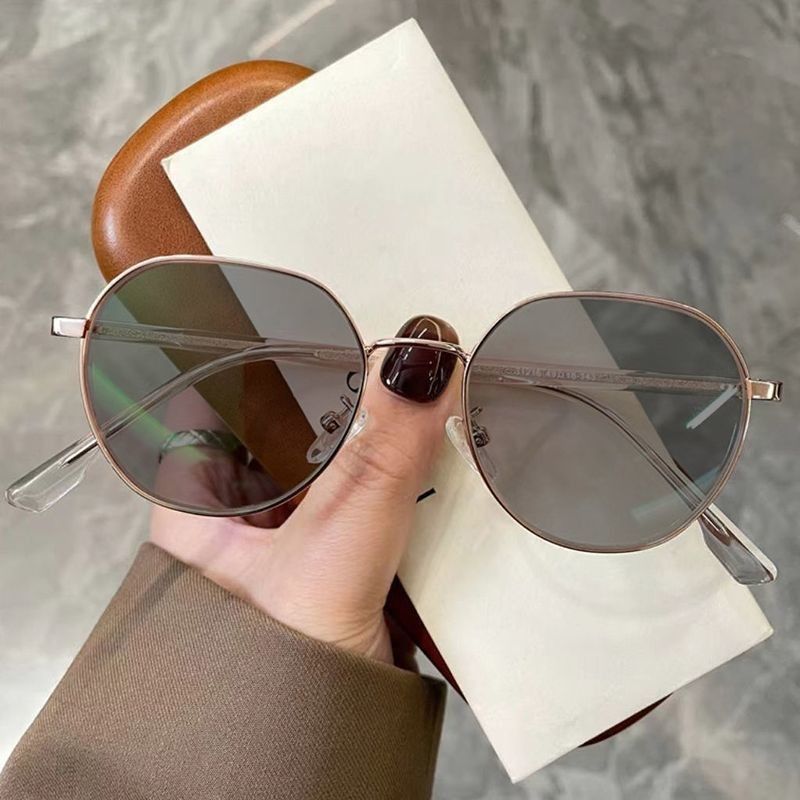 Photochromic Anti Radiation Eyeglasses For Women Men Computer Goggles Replaceable Lens Eyeglasses 1PC