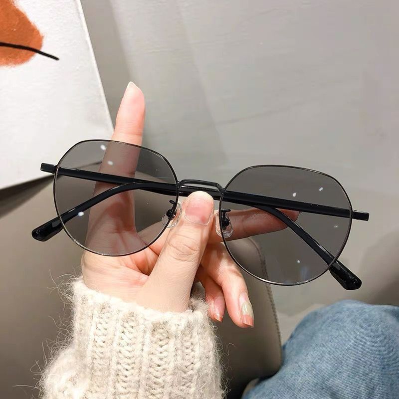 Photochromic Anti Radiation Eyeglasses For Women Men Computer Goggles Replaceable Lens Eyeglasses 1PC