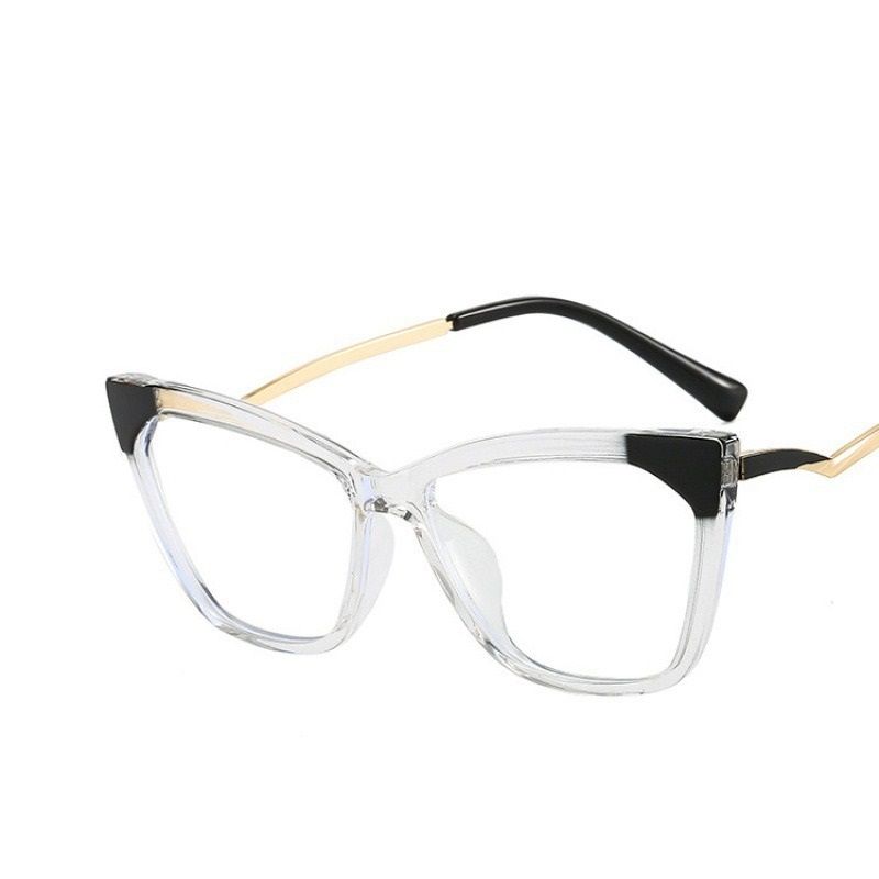 TR90 Optical Spectacle Rectangle Eyeglasses Frames Women 2025 Fashion Cat Eye Computer Glasses for Men Anti Blue Light Eyewear 1PC