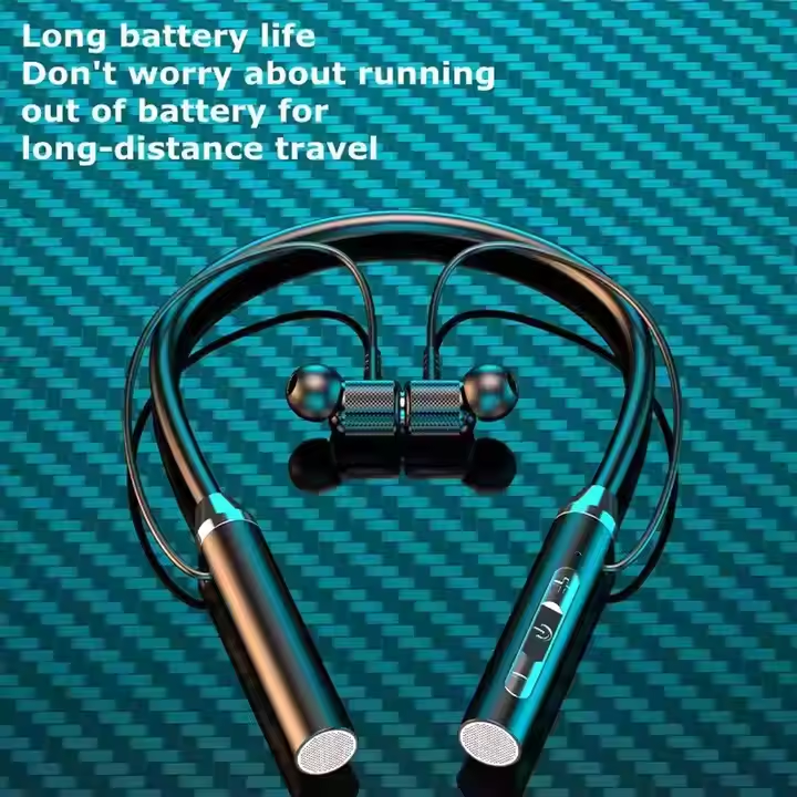 2025 High Quality Stereo TWS G01 Sports Headphone Gaming Earbuds Noise Cancelling Wireless Neckband Earphone G01 Audifonos 1PC