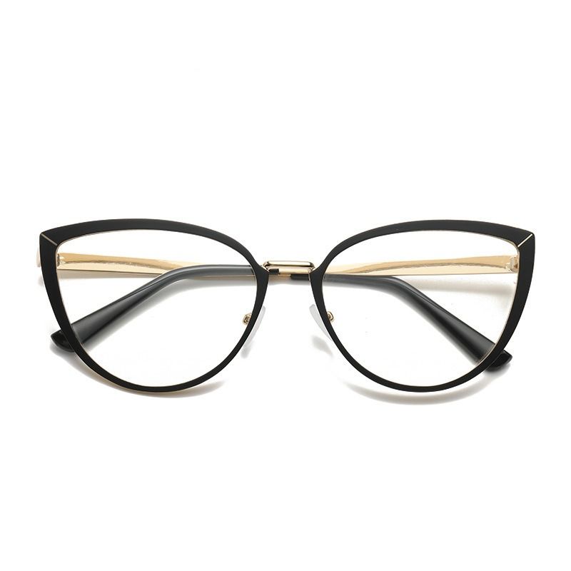 Fashion Cat Eye Frame Color Changing Blue Light Blocking Photochromic Lens Lunettes Photochromic Anti Blue Light Photocromic 1PC