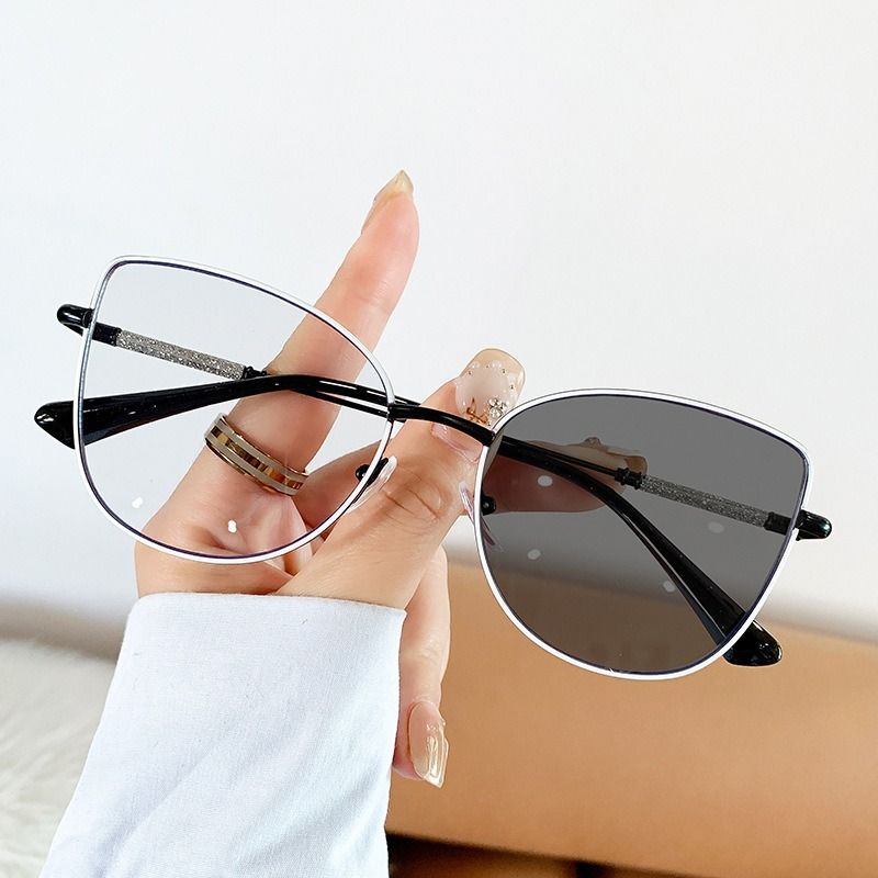 2025 New Trend Products Block UV Glasses Optical Glasses square Frame Metal Frames for Women and Men 1pc