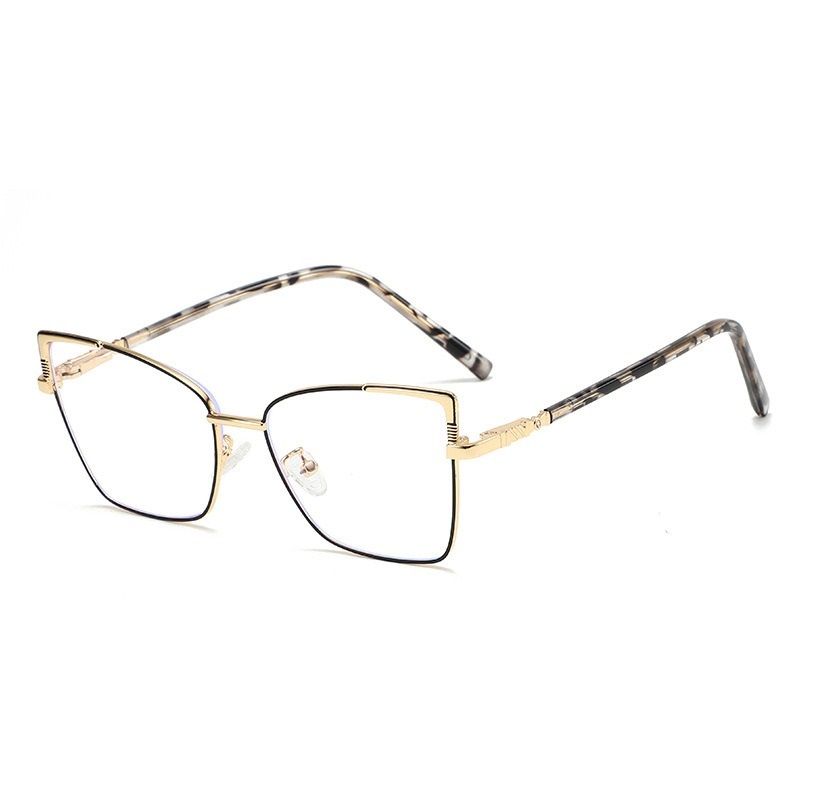 Luxury Metal Frame Optical Spectacles Eyeglasses Female Vintage Glasses Photochromic Glasses for Women Reading Glasses 1PC