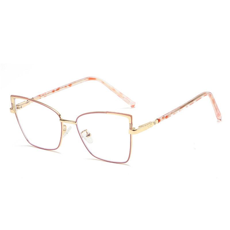Luxury Metal Frame Optical Spectacles Eyeglasses Female Vintage Glasses Photochromic Glasses for Women Reading Glasses 1PC