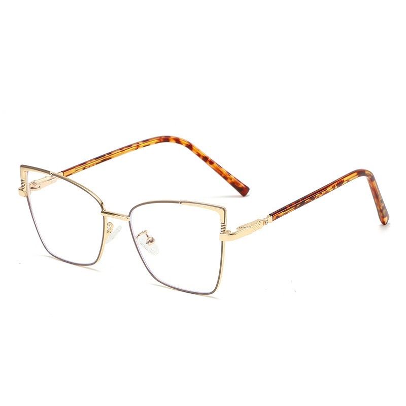 Luxury Metal Frame Optical Spectacles Eyeglasses Female Vintage Glasses Photochromic Glasses for Women Reading Glasses 1PC