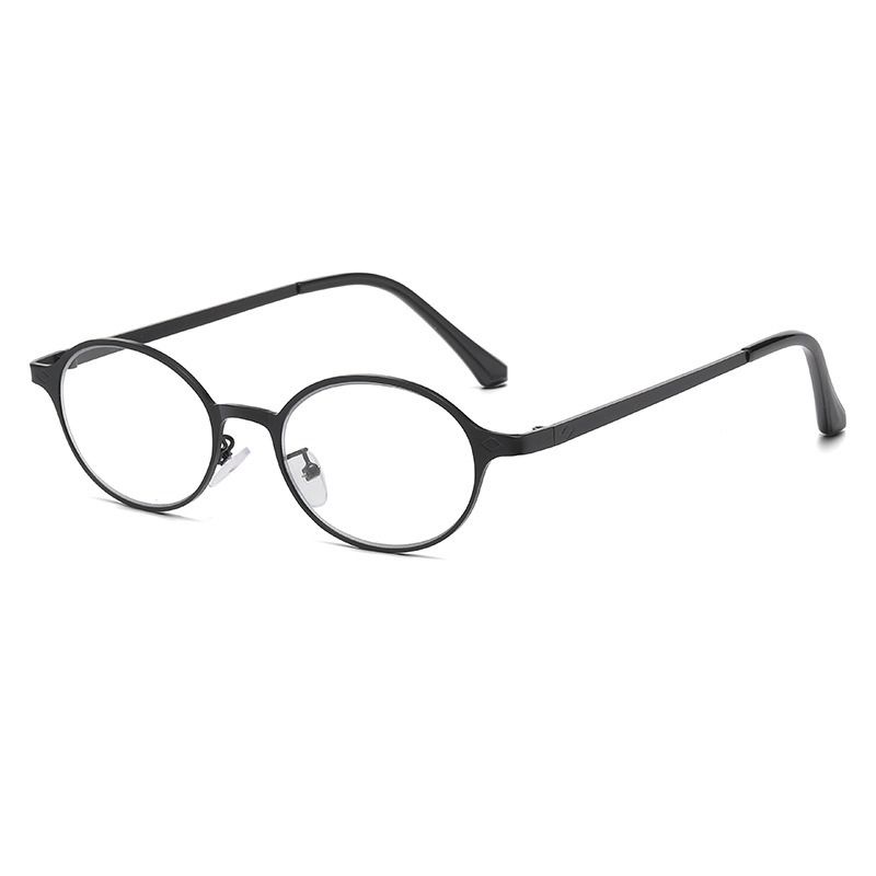 High Quality Metal Eyeglasses Frame Blue Light Photochromic Glasses Change Color in sunlight Trendy Photochromic Eyewear 1PC