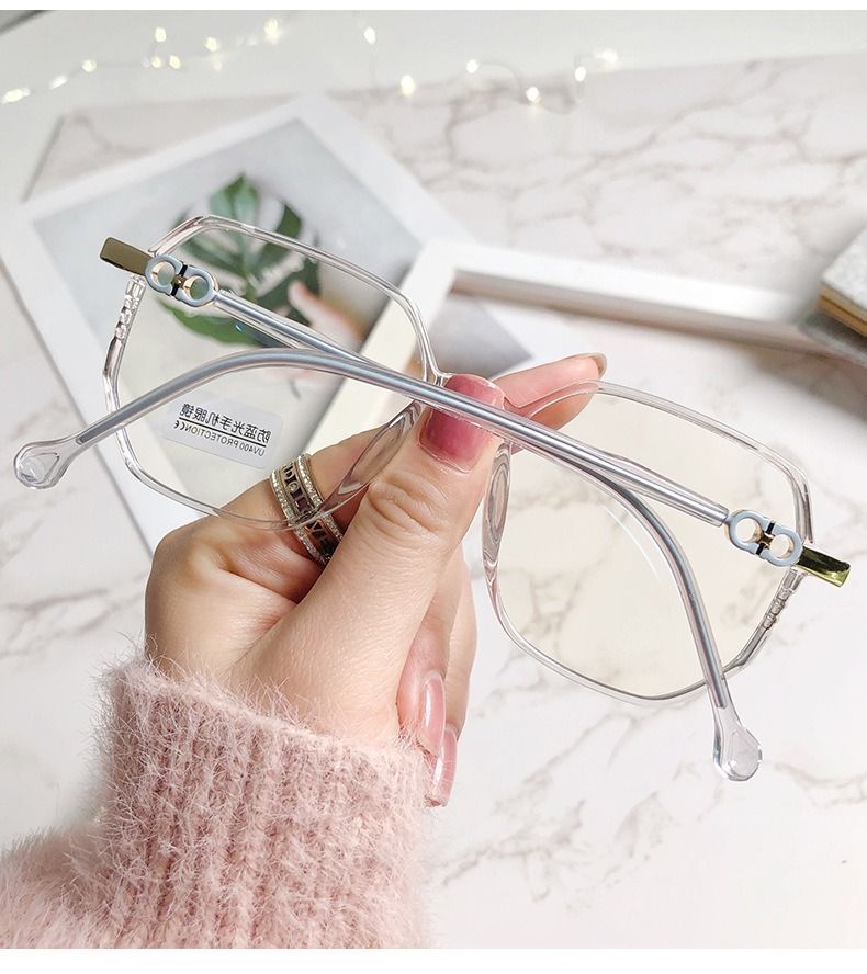 Photochromic Lens Anti Blue Light Round Brown Tawny Retro Photo Grey Lenses 2026 Computer Optical Girls Women Transition Glasses 1PC