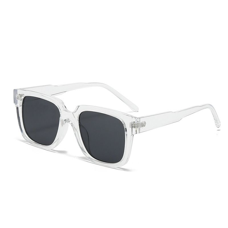 Factory Direct Sales Retro Trendy Solid Lightweight Unisex Eyewear Optical Anti Blue Light Prescription Spectacles Square 1PC