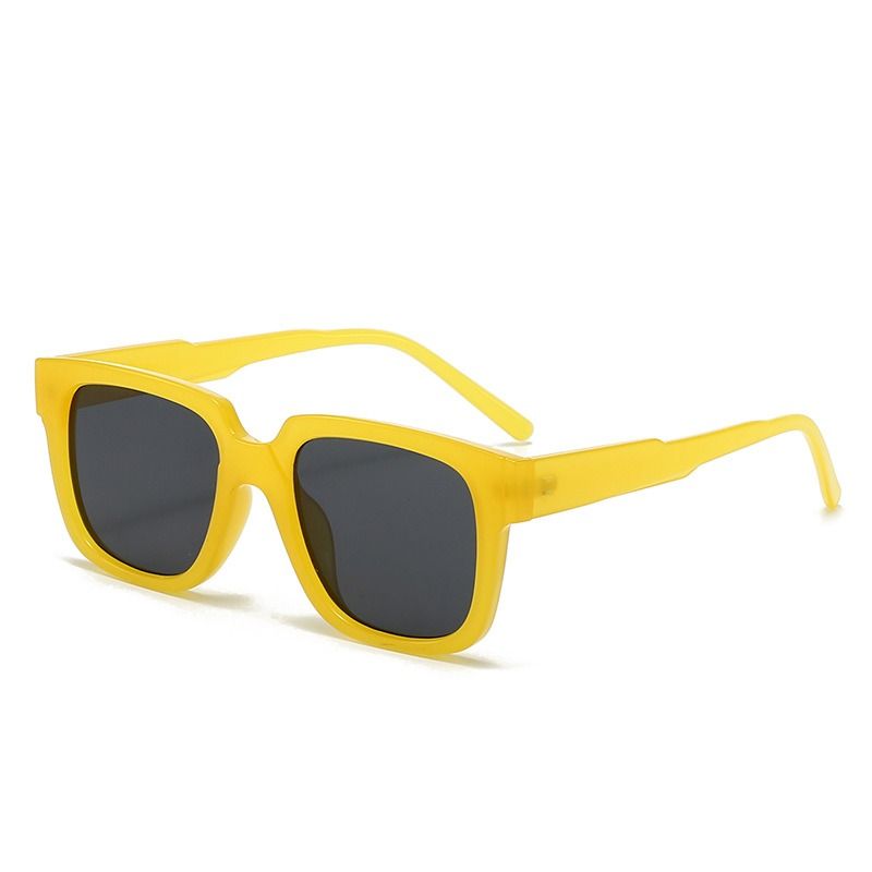 Factory Direct Sales Retro Trendy Solid Lightweight Unisex Eyewear Optical Anti Blue Light Prescription Spectacles Square 1PC