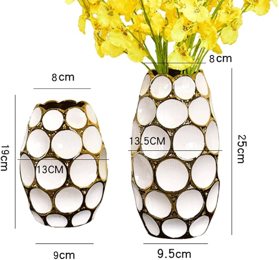 Vase Decoration Living Room Flower Arrangement Creative Simple Ceramic Dried Flower Decoration Home