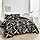 Luxury Gold Marble Duvet Cover Set with Foil-Style Finish – Elegant Bedding for Modern Bedrooms