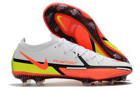 ORIGINAL WHITE PHANTOM GT 2 ELITE FG FOOTBALL CLEATS, QUALITY SOCCER BOOTS
