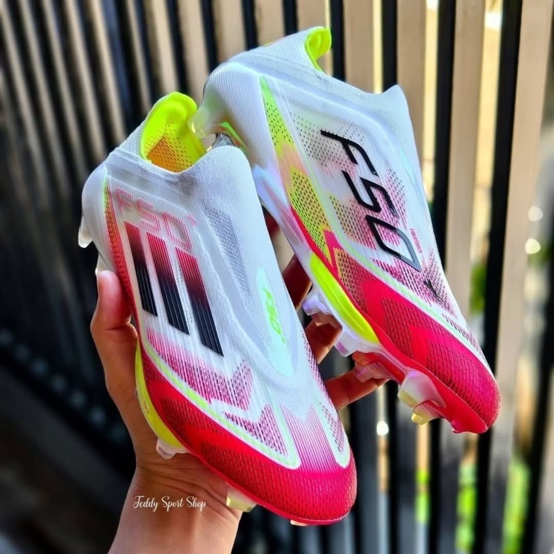 ORIGINAL F50+ FG ELITE SOCCER CLEATS, LACELESS F50+ FOOTBALL BOOTS