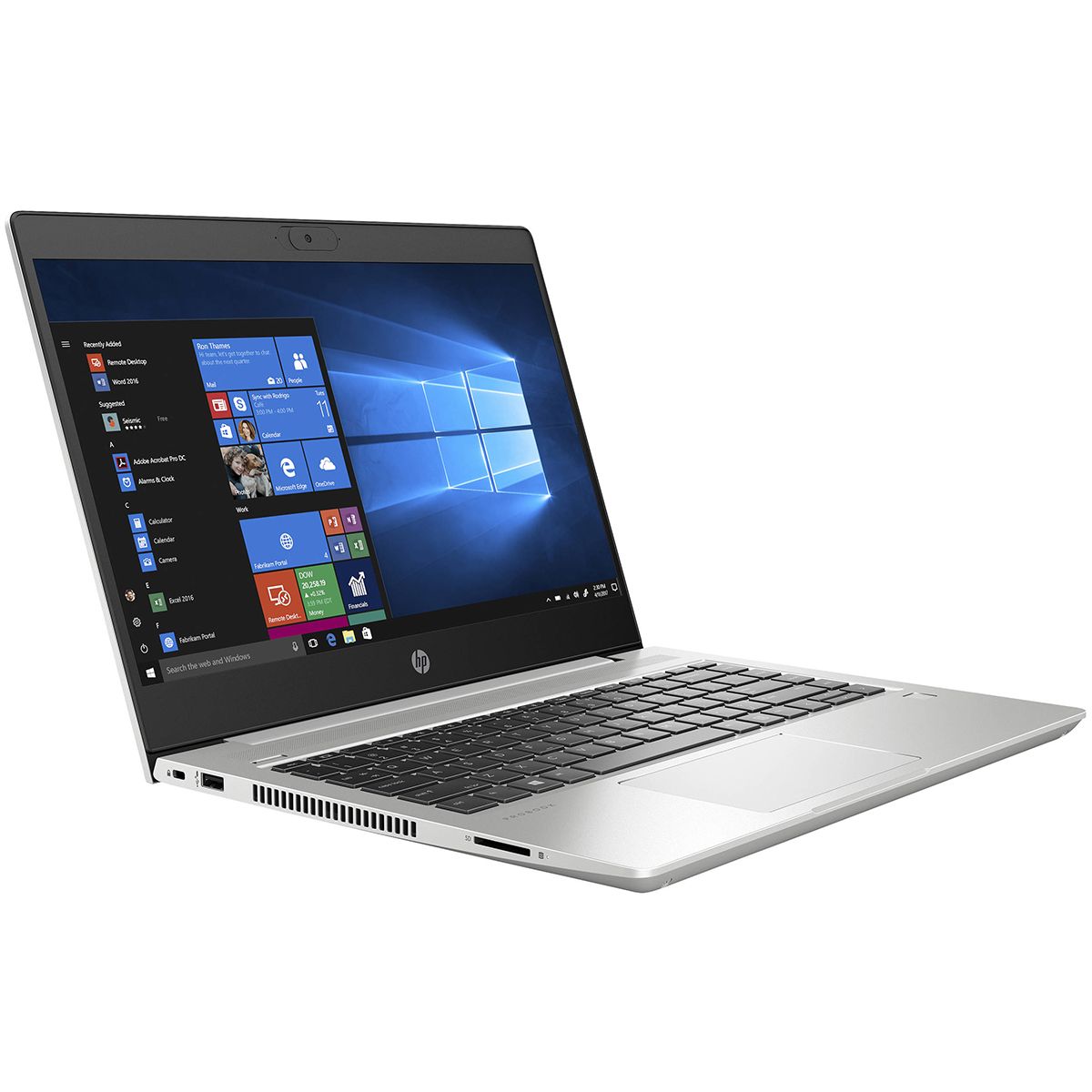 REFURBISHED HP ProBook 445 | Smooth Multitasking with AMD Ryzen 3, 8GB RAM & Superfast 256GB SSD – Compact, Efficient Laptop SILVER COLOR