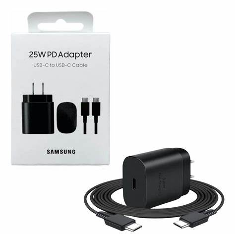 25W Samsung C to C charging header + Cable ( Very Fast)