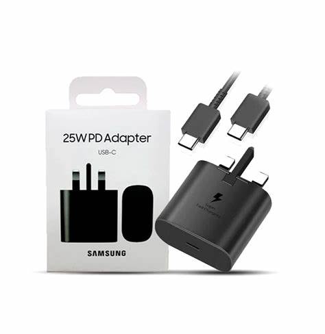 25W Samsung C to C charging header + Cable ( Very Fast)