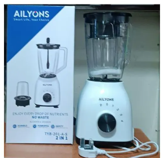 AILYONS Blender 2 In 1 With Grinder Machine 1.5L