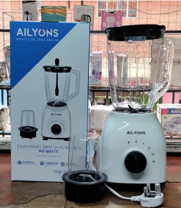 AILYONS Blender 2 In 1 With Grinder Machine 1.5L