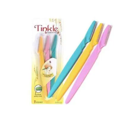 3pcs Women & Men  Makeup Facial Tool Eyebrow Razor Trimmer Blade Shaver Knife