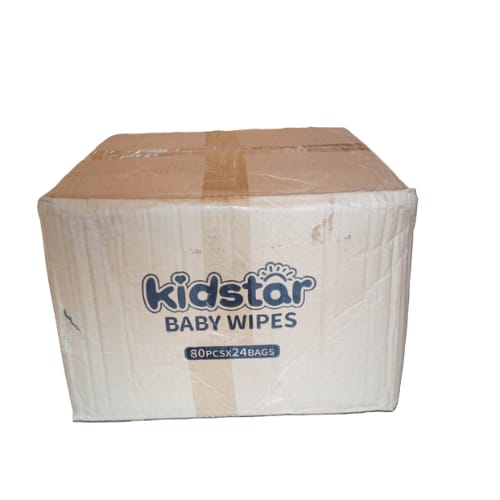 KIDSTAR BABY WET WIPES 80PCS VALUE PACK . KIDSTAR QUALITY PRODPRODUCT