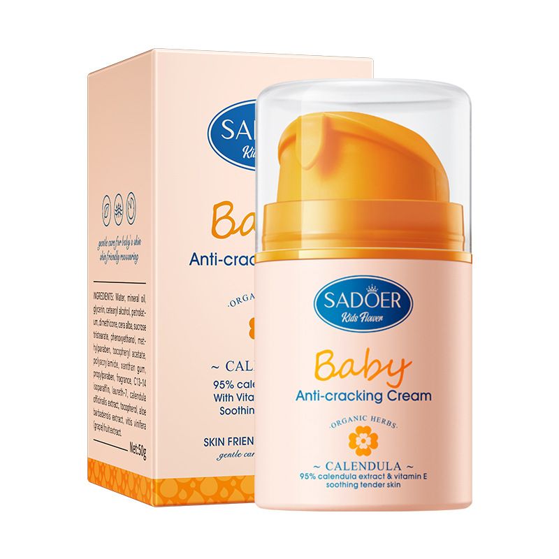 Baby Cream，Protecting Children's Face & Body, Calendula Vitamin E, Anti-Cracking, Moisturizing The Skin,Preventing Redness, Freezing Cracking Soothing And Caring , Making Delicate, Soft, Smooth