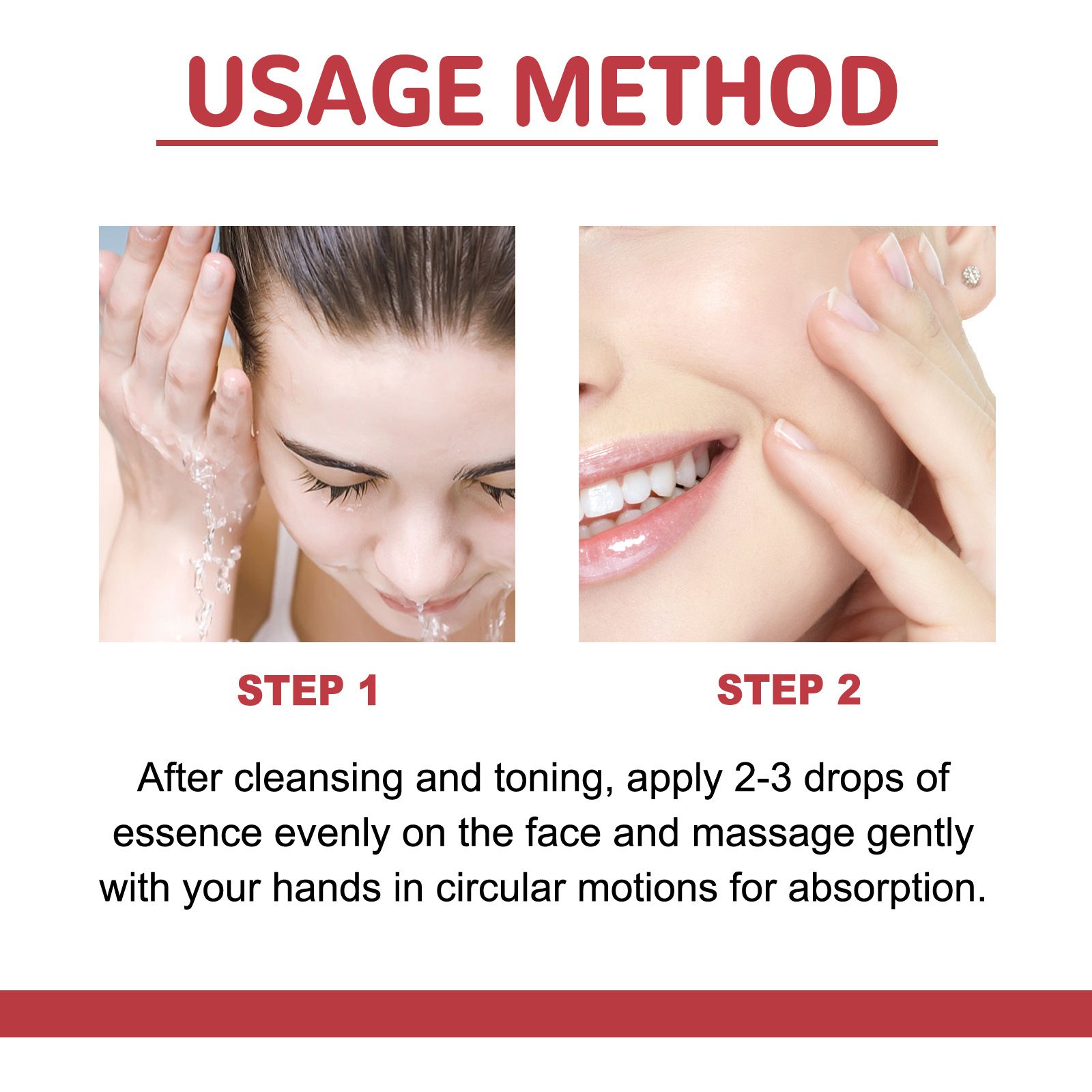 Natural Plants Serum - Skin Care - Moisturize Hydrating Brightening Whitening Acne Treatment | Firming Anti-wrinkle Deeply Nourish Smooth Anti-dark Repair Skin | Salicylic Acid Niacinamide