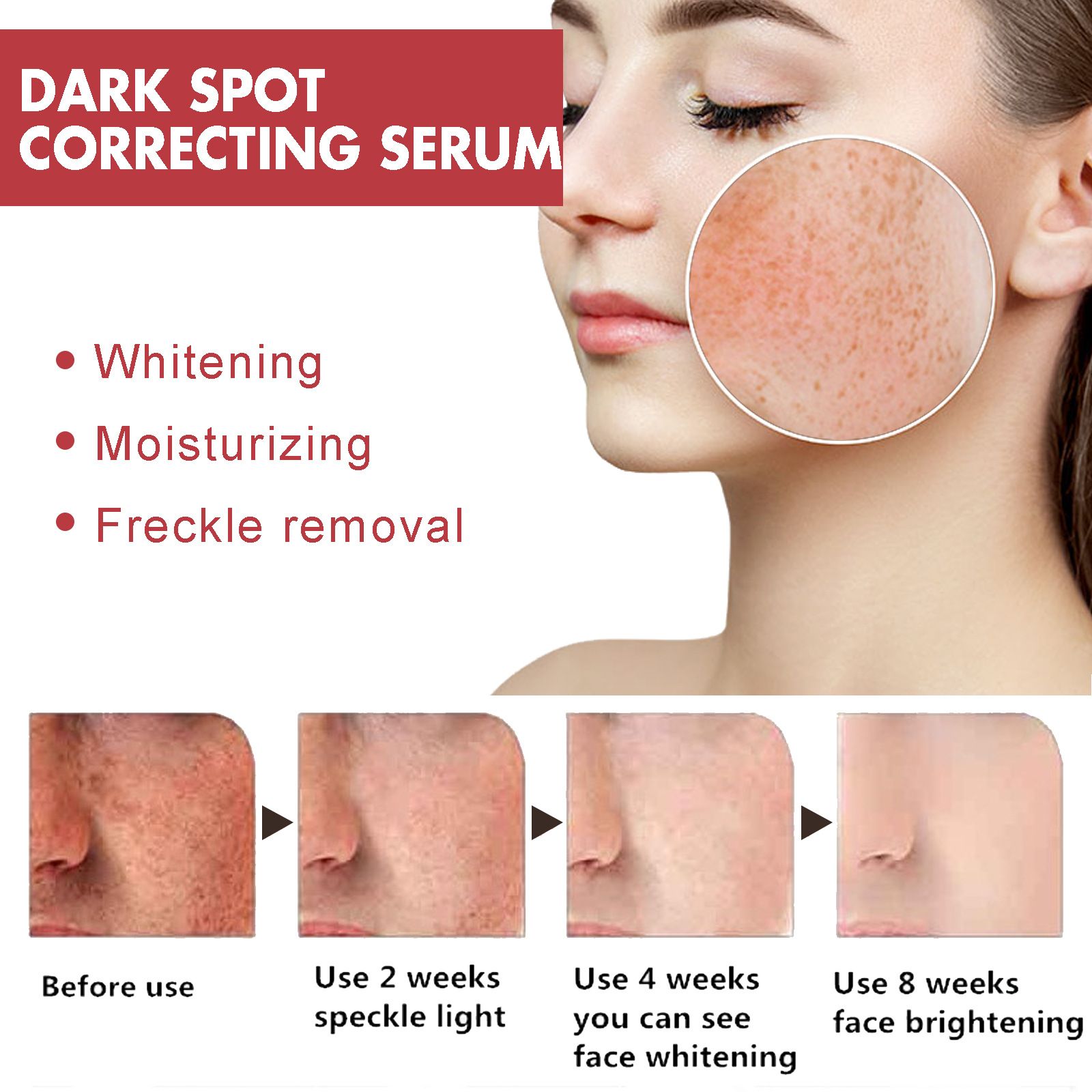 Natural Plants Serum - Skin Care - Moisturize Hydrating Brightening Whitening Acne Treatment | Firming Anti-wrinkle Deeply Nourish Smooth Anti-dark Repair Skin | Salicylic Acid Niacinamide
