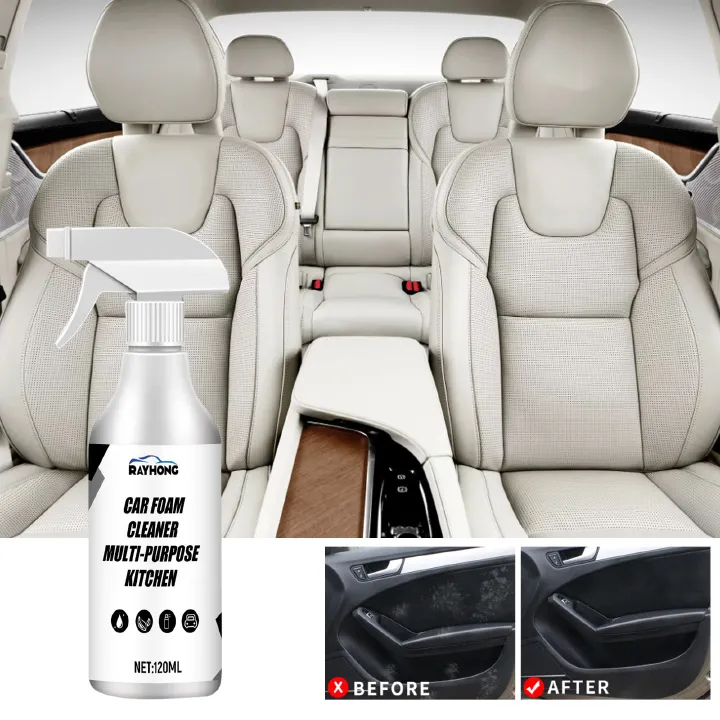 Car Multi-purpose Foam Cleaner，Refurbished Car Seats, Car Upholstery Cleaning, Stain Removal Refurbishing Cleaner