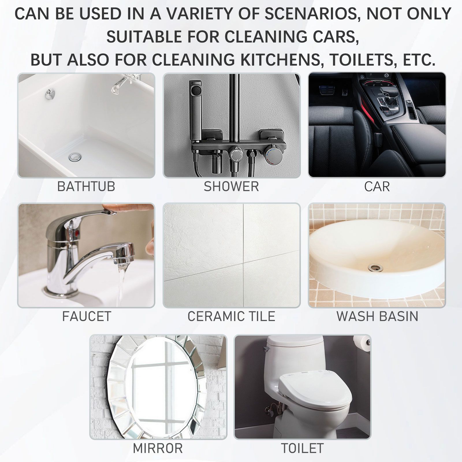 Car Multi-purpose Foam Cleaner，Refurbished Car Seats, Car Upholstery Cleaning, Stain Removal Refurbishing Cleaner