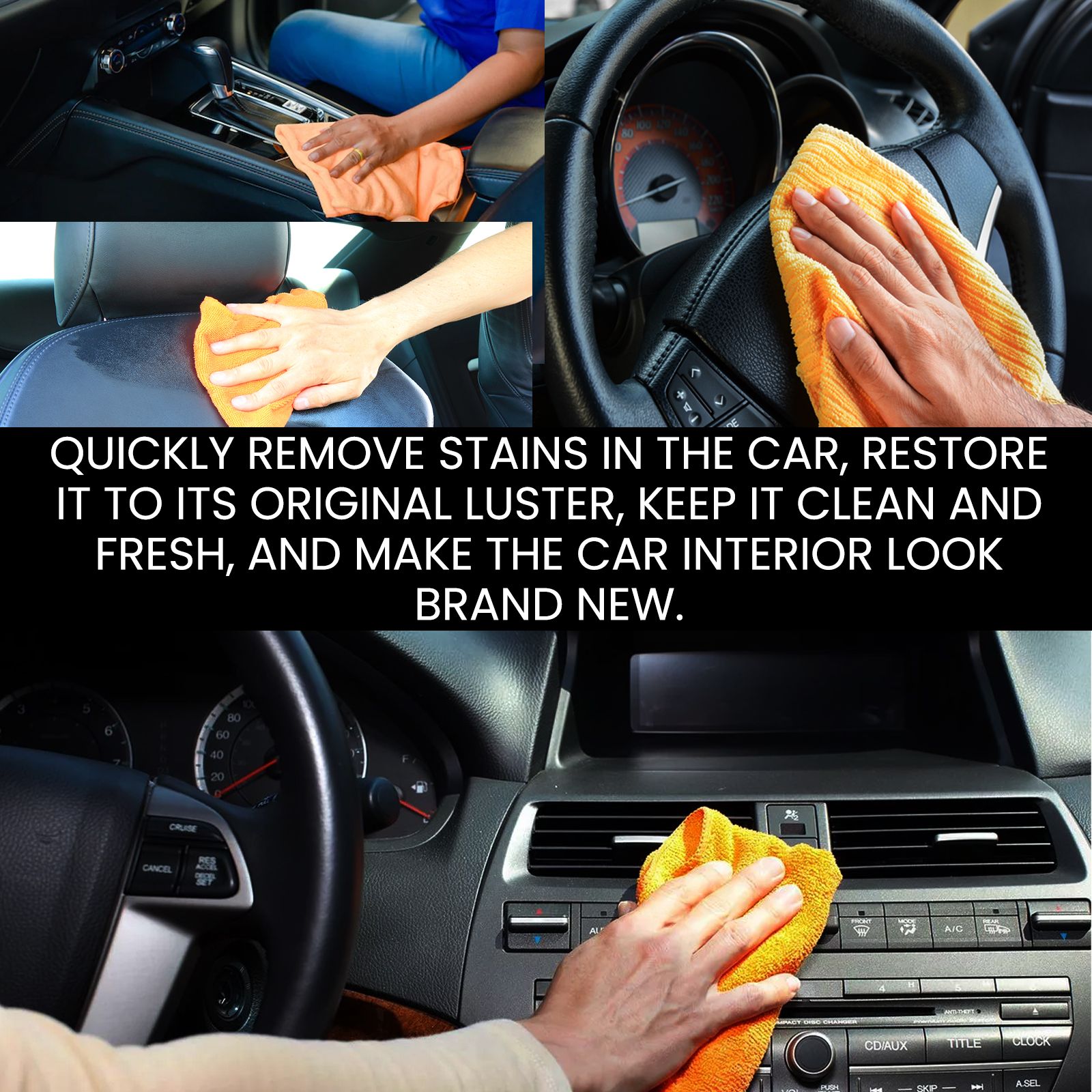 Car Multi-purpose Foam Cleaner，Refurbished Car Seats, Car Upholstery Cleaning, Stain Removal Refurbishing Cleaner