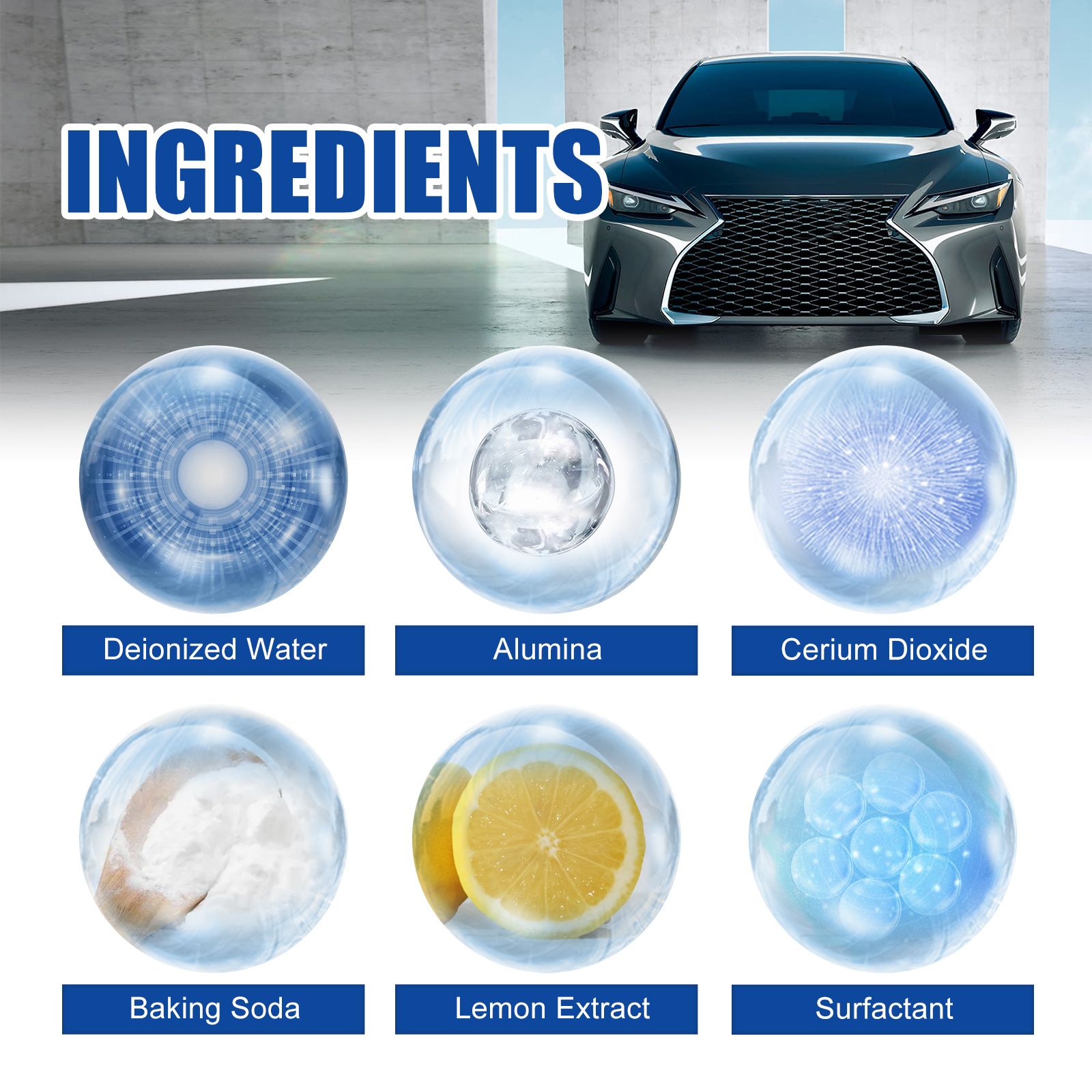 2in1 Car Windshield Oil Film Cleaner ,Automotive Front Windshield Stain Cleaner,Auto Window Stain and Oil Remover,Remove Vehicle Glass Blur