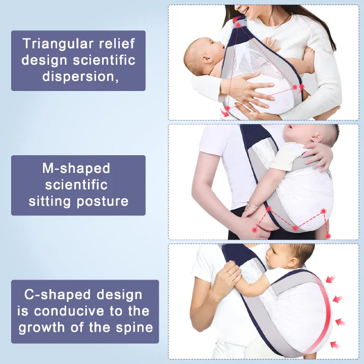 2pcs / Buy 1 get gifts 1 free -Lightweight Baby Carrier Wrap Multifunctional Adjustable Baby Sling Carrier Baby Carrier Belt Backpack Newborn Infant Products Toddler Carrier Ergonomic Comfortable